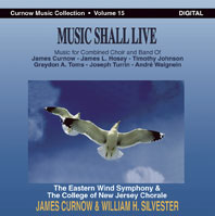 Musiknoten Music Shall Live (Curnow Music Collection Vol.15) - CD