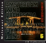 Musiknoten New Compositions for Concertband 6 - CD