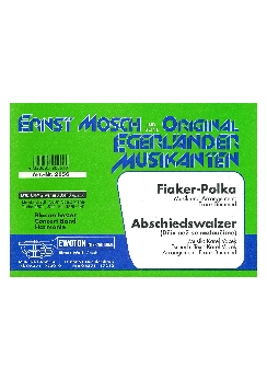 Musiknoten Fiaker-Polka/Abschiedswalzer, Bummerl