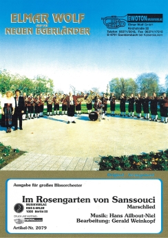 Musiknoten Im Rosengarten von Sansoussi, Hans-Ailbout Niel/Gerald Weinkopf