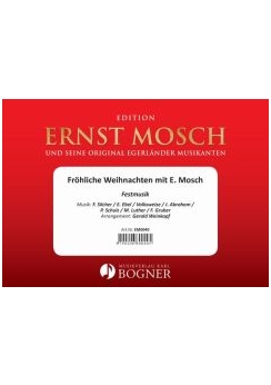 Musiknoten Fröhliche Weihnachten mit Ernst Mosch, Weinkopf