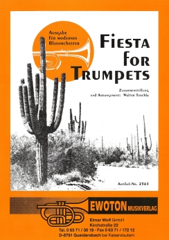Musiknoten Fiesta for Trumpets, Tuschla