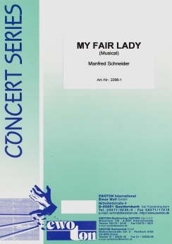 Musiknoten My Fair Lady, Loewe/Schneider
