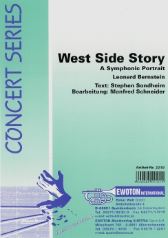 Musiknoten West Side Story, Bernstein/M.Schneider