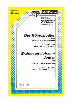 Musiknoten Erzherzog - Johann - Jodler, Bummerl