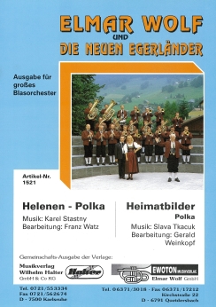 Musiknoten Helenen-Polka, Watz/Heimatbilder, Weinkopf