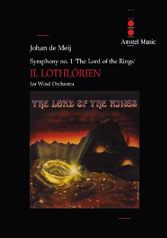 Musiknoten Lothlorien, aus 'Lord of the Rings', de Meij. Set (Score and Parts kplt.)