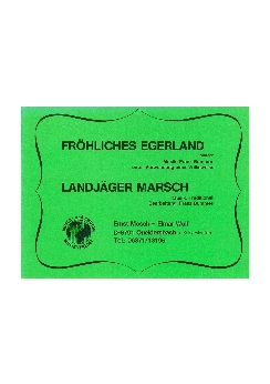 Musiknoten Fröhliches Egerland, Bummerl