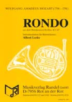 Musiknoten Rondo aus dem Hornkonzert, Mozart/Loritz