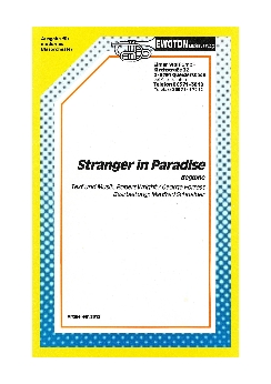 Musiknoten Stranger in Paradise, Schneider