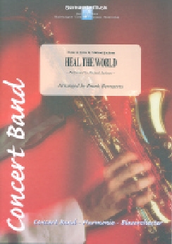 Musiknoten Heal the World, Jackson/Bernaerts