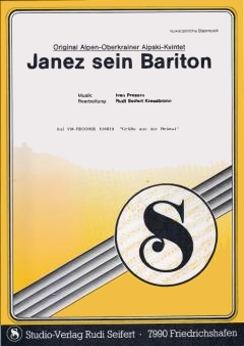 Musiknoten Janez sein Bariton, Presern/Seifert