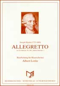 Musiknoten Allegretto, Haydn/Loritz