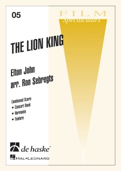 Musiknoten The Lion King, Elton John/Menken/Sebregts
