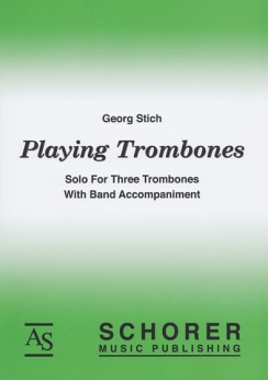Musiknoten Playing Trombones, Stich