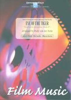 Musiknoten Eye of the Tiger, van der Velde