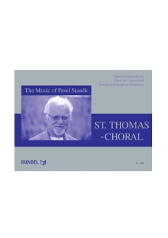 Musiknoten St. Thomas Choral, Stanek