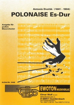 Musiknoten Polonaise in Es-Dur, Dvorak