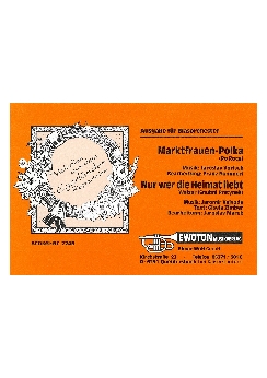 Musiknoten Marktfrauen-Polka (Pro Roce), Vorisek/Bummerl