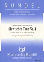 Musiknoten Slawischer Tanz Nr. 4, Antonin Dvorak/	Siegmund Goldhammer