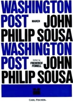 Musiknoten Washington Post March, Sousa/Fennell