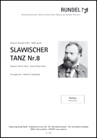 Musiknoten Slawischer Tanz Nr. 8, Antonin Dvorak/Studnicka