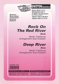 Musiknoten Rock on the Red River/Deep River, Auer-Ansbach
