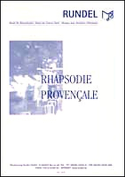 Musiknoten Rhapsodie Provencale, Vlak