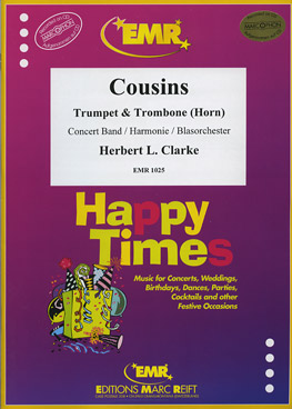 Musiknoten Cousins, Clarke/Mortimer Trumpet & Trombone and Wind Band