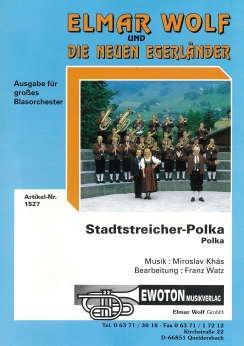 Musiknoten Stadtstreicher-Polka, Khas/Watz