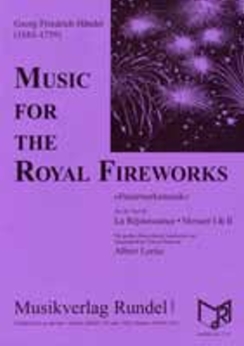 Musiknoten Music for the Royal Fireworks, Händel/Loritz, Part III (Réjouissance/Menuett I & II)