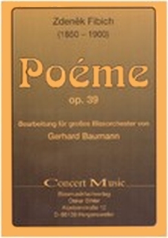 Musiknoten Poeme op.39, Zdenek Fibich/Gerhard Baumann