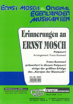 Musiknoten Erinnerungen an Ernst Mosch, Bummerl