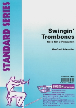 Musiknoten Swingin' Trombones, Schneider
