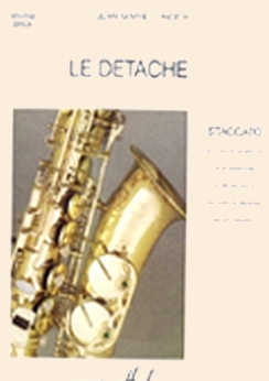 Musiknoten Le Detache (Staccato), Londeix