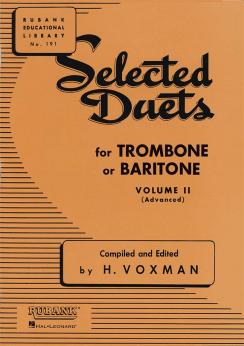 Musiknoten Selected Duets for Trombone, Voxman, II