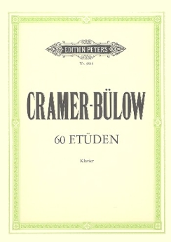 Musiknoten 60 Etüden, Cramer-Bülow - für Klavier