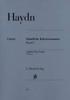 Musiknoten Haydn, Sämtliche Klaviersonaten, Band 1
