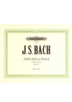 Musiknoten Toccata et Fuga d-moll, Bach/Keller - Orgel