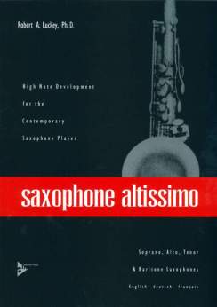 Musiknoten Saxophone Altissimo, Luckey