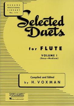 Musiknoten Selected Duets for Flute, Voxman, Vol.I