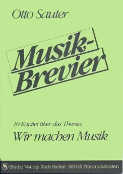 Musiknoten Musik Brevier, Sauter, 10 Kapitel über das Thema 