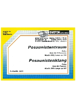 Musiknoten Posaunistentraum/Posaunistenklang, Lange