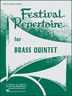 Musiknoten Festival Repertoire, Brass Quintet - Stimmen