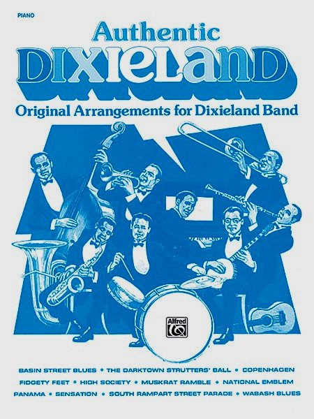Musiknoten Authentic Dixieland, Piano