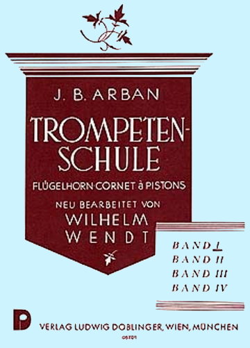 Musiknoten Trompeten-Schule, Arban/Wendt, Band 1