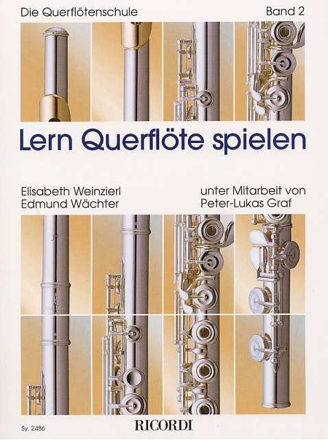 Musiknoten Lern Querflöte spielen, Band 2, Weinzierl/Wächter/Graf