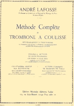 Musiknoten Methode Complète de Trombone, 2. Teil, LaFosse