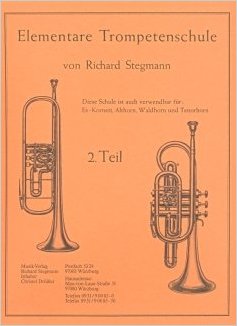 Musiknoten Elementare Trompetenschule, Stegmann, Teil 2