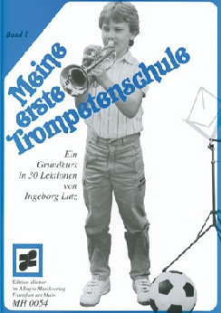Musiknoten Meine erste Trompetenschule, Lutz, Band 1